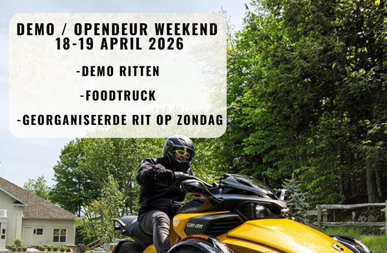 Opendeur en demo weekend 2026