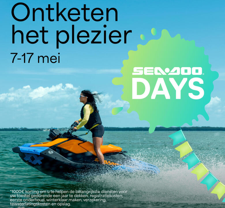 DE SEA-DOO DAYS ZIJN ER!!!